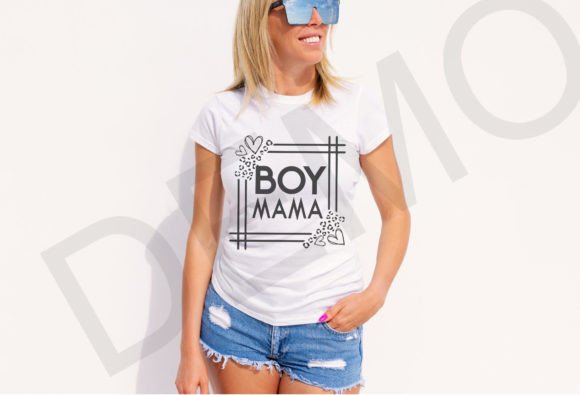 Boy Mama Svg Png for T-Shirt Designs and Graphics