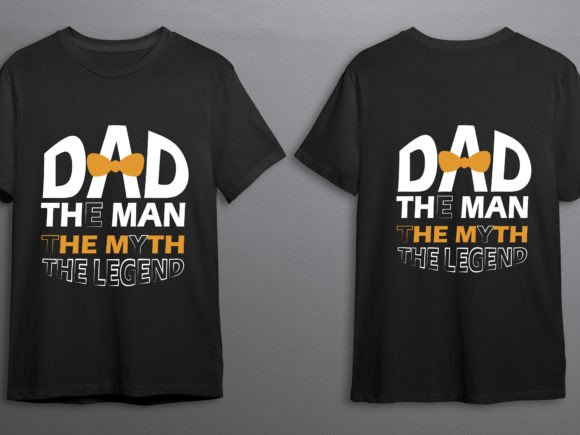 Father's Day T-Shirt Design for Print Templates and Graphics