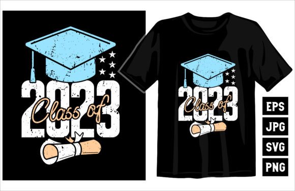 Graduation Vintage Funny T-shirt Design