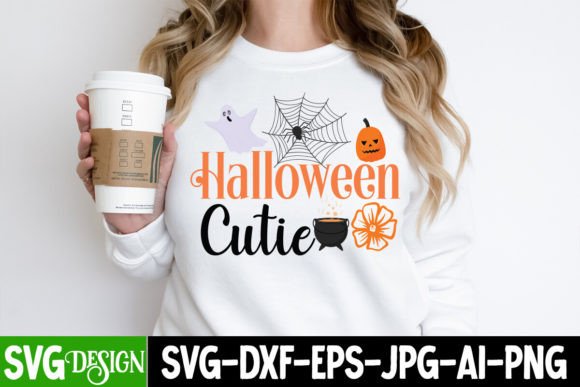 Halloween Cutie SVG Cut File for T-Shirt Designs and Graphics
