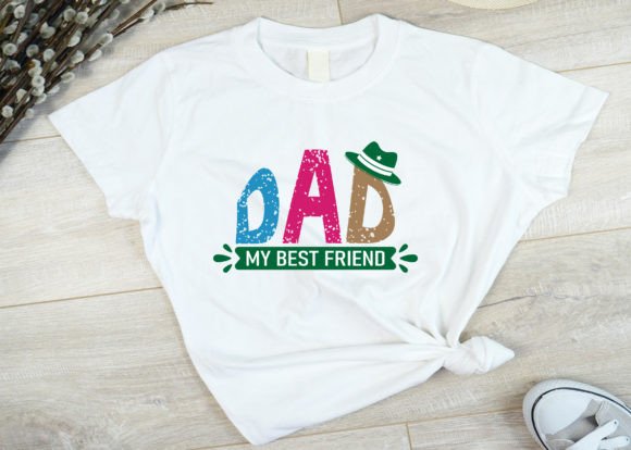Happy Father’s Day T-Shirt Design for Print Templates and Graphics