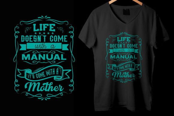 Mothers Day T-Shirt Design for Branding and Merch