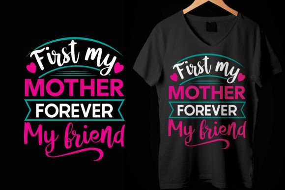 Mothers Day T-Shirt Design for Creative Projects