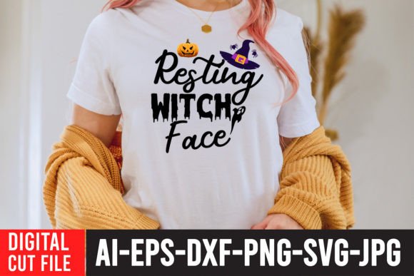 Resting Witch Face SVG Design Review