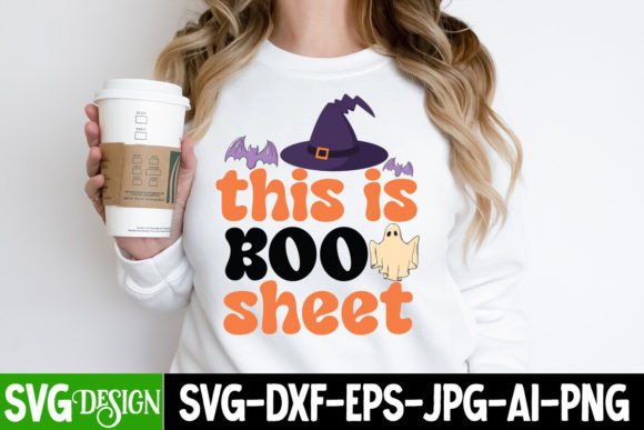 This is Boo Sheet SVG Cut File for T-Shirt Designs
